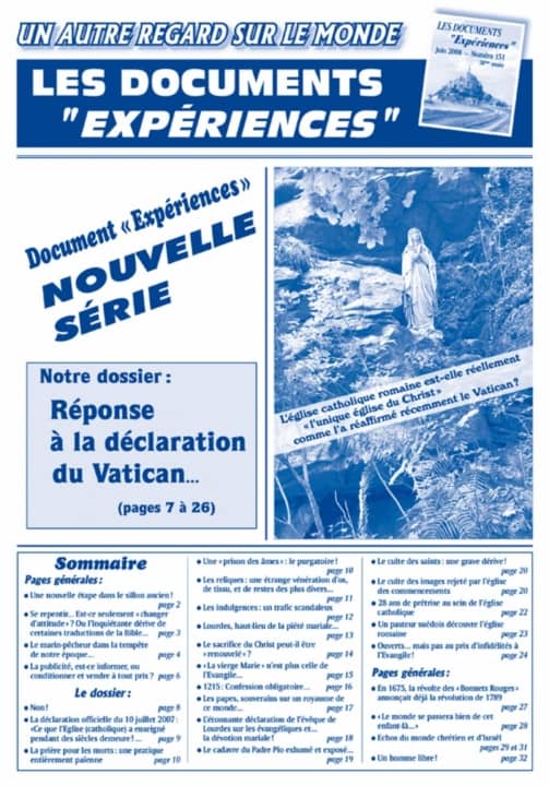 "Les Documents Expériences" n°151 - 2008