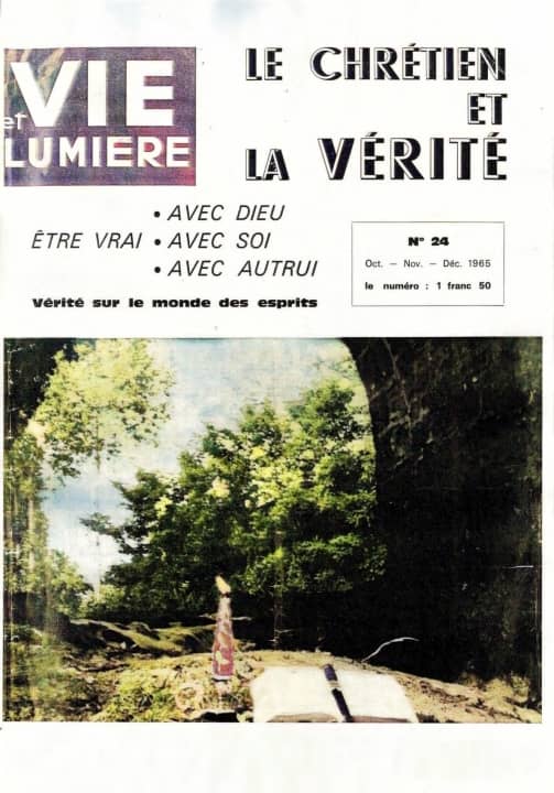 Premier Document du journal Vie et Lumière, n°24 - 1965